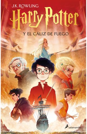Portada de Harry Potter y el cáliz de fuego - 4