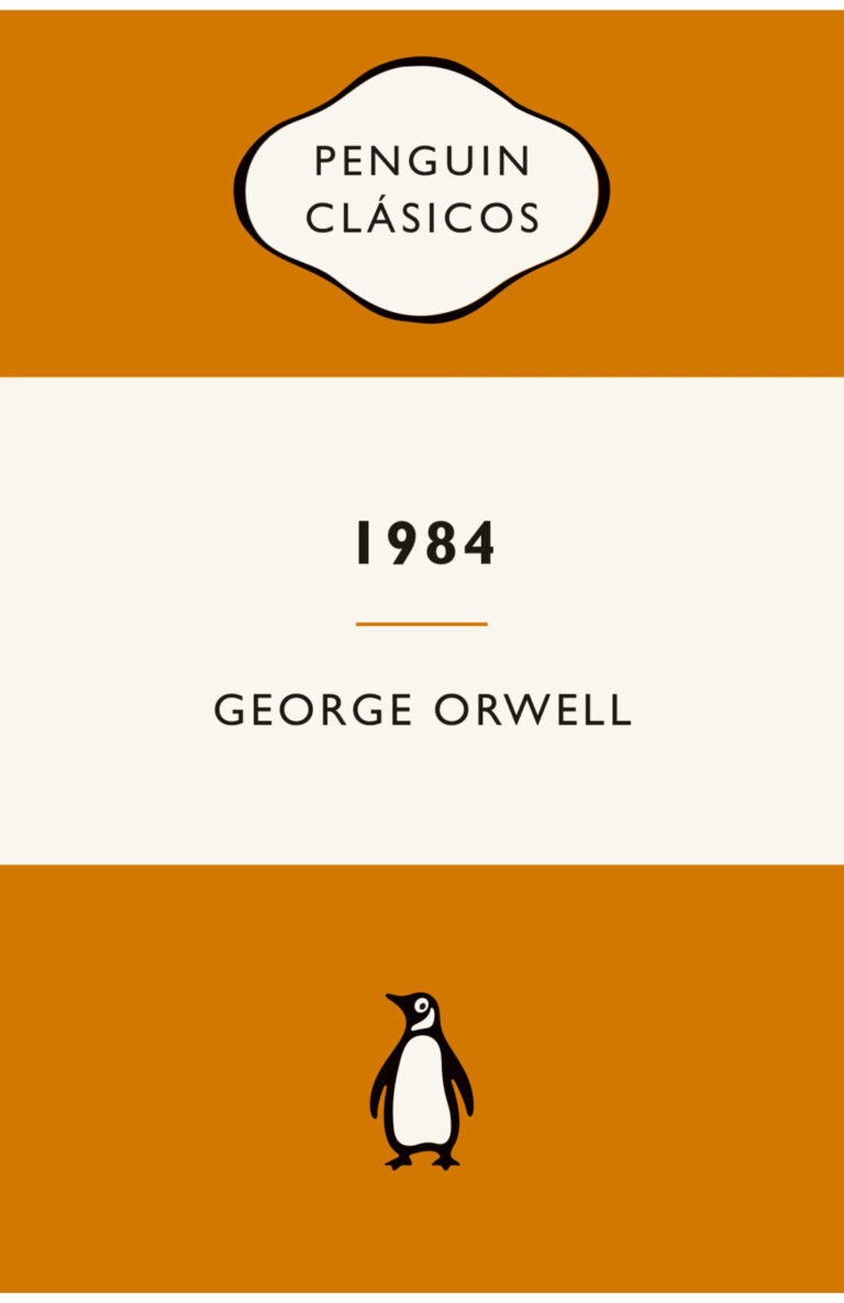 Portada de 1984 (edición definitiva avalada por The Orwell Estate)