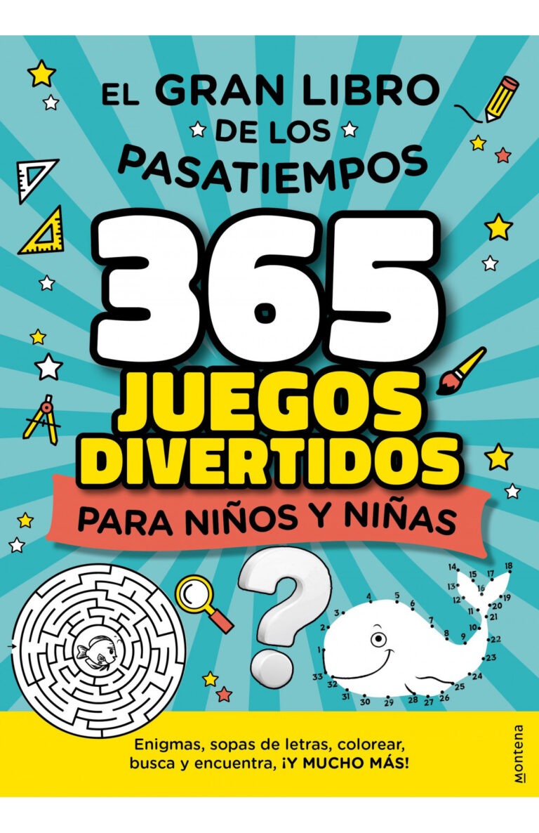 Portada de 365 Juegos divertidos para Niños y Niñas