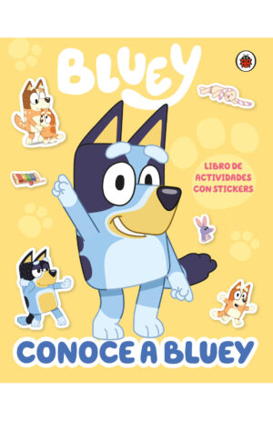 Portada de Conoce a Bluey (libro de actividades)