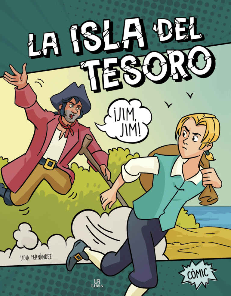 Portada de La isla del tesoro, Robert Louis Stevenson - Comic (Tapa Dura)