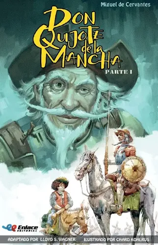 Portada de Don Quijote 1, Miguel de Cervantes Saavedra - Novela Gráfica