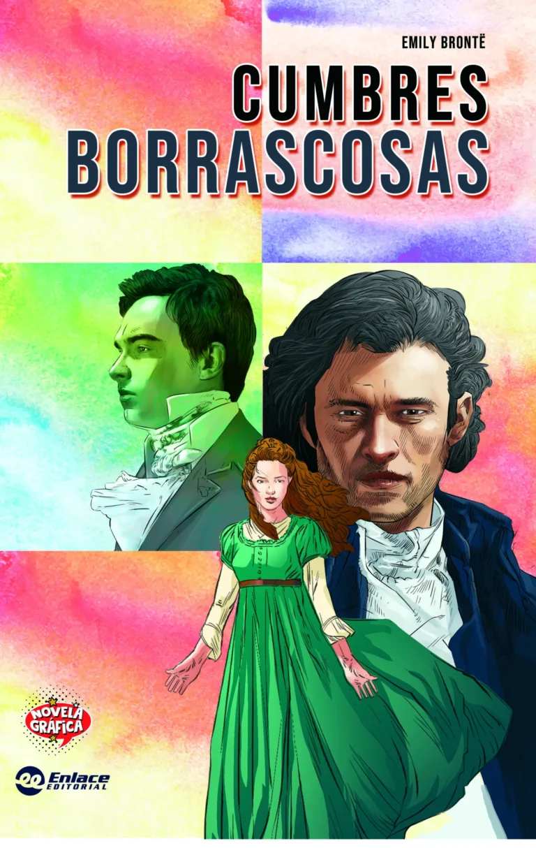 Portada de Cumbres borrascosas, Emily Bronte - Novela Gráfica