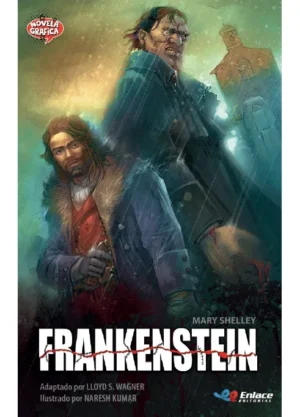 Portada de Frankenstein, Mary Shelley - Novela Gráfica