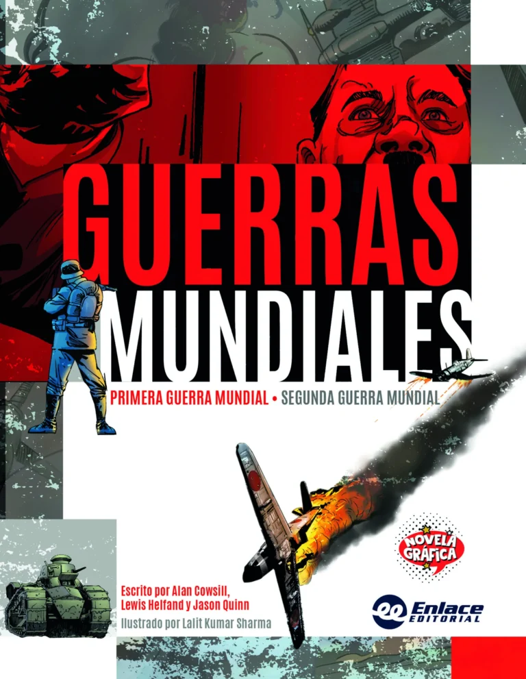 Portada de Guerras Mundiales, Cousill, Helfand y Quinn - Novela Gráfica