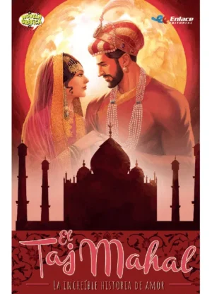 Portada de La increíble historia de amor, Taj Mahal, Rik Hoskin - Novela Gráfica