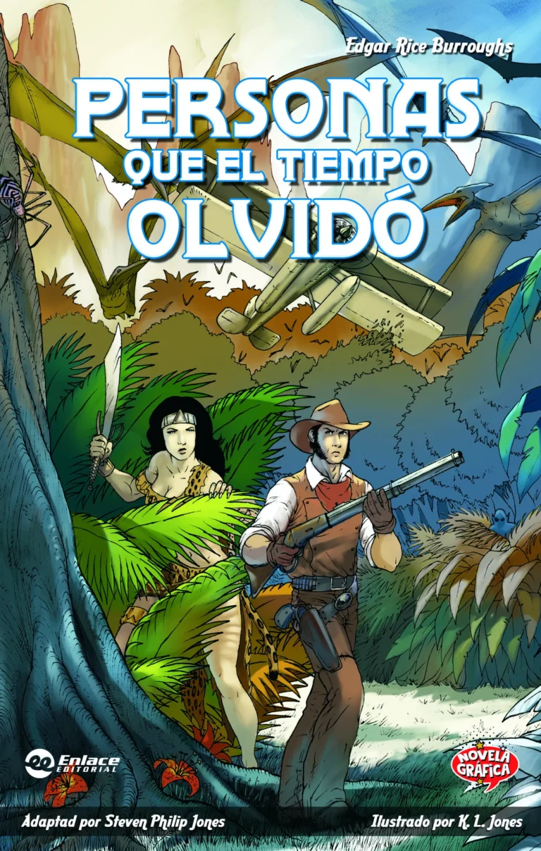 Portada de Personas que el tiempo olvidó, K. L. Jones - Novela Gráfica