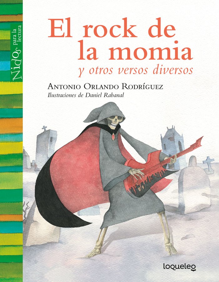 Portada de El rock de la momia – Loqueleo