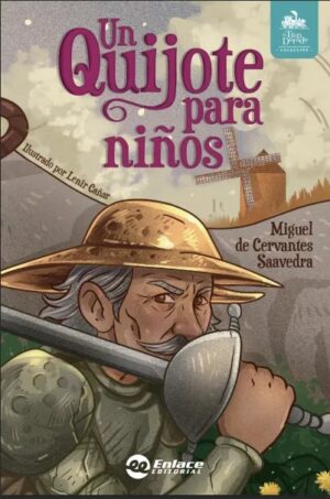 Portada de Un quijote para niños – Editorial Enlace