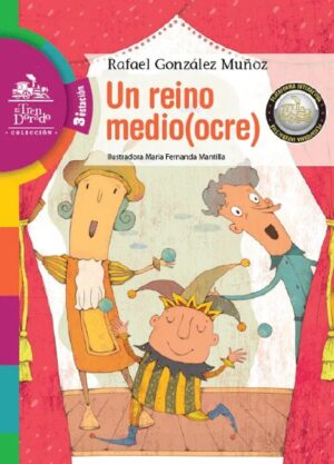 Portada de Un reino medio (ocre) – Editorial Enlace