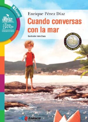 Portada de Cuando conversas con la mar – Editorial Enlace