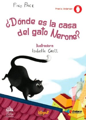 Portada de ¿Dónde es la casa del gato Nerone? – Editorial Enlace