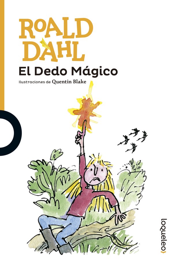 Portada de El Dedo Mágico – Loqueleo