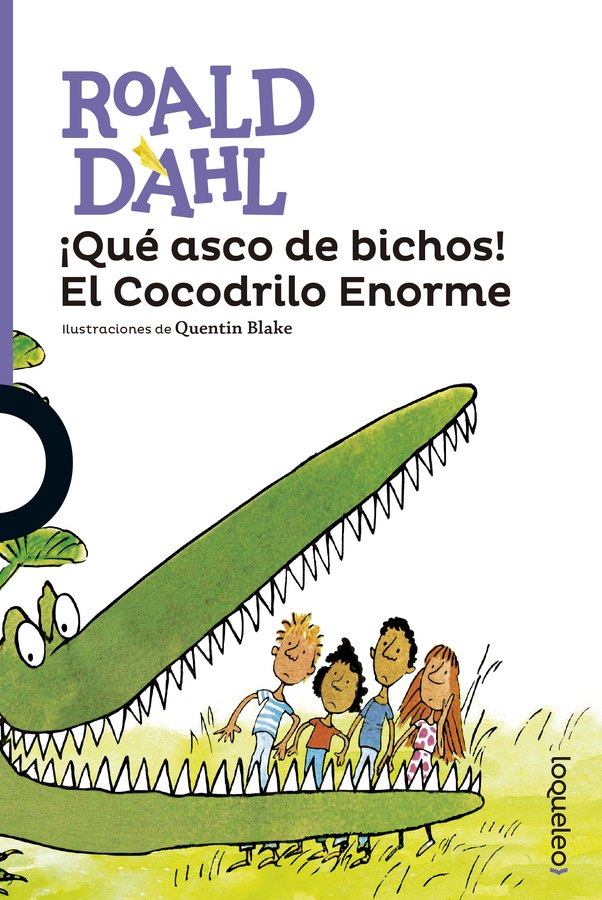 Portada de ¡Qué asco de bichos! El cocodrilo enorme – Loqueleo