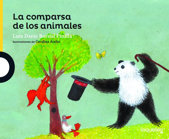Portada de La comparsa de los animales – Loqueleo