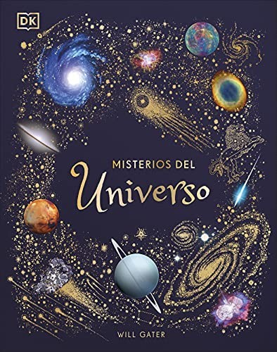Portada de Misterios del universo: El libro del universo para niños
