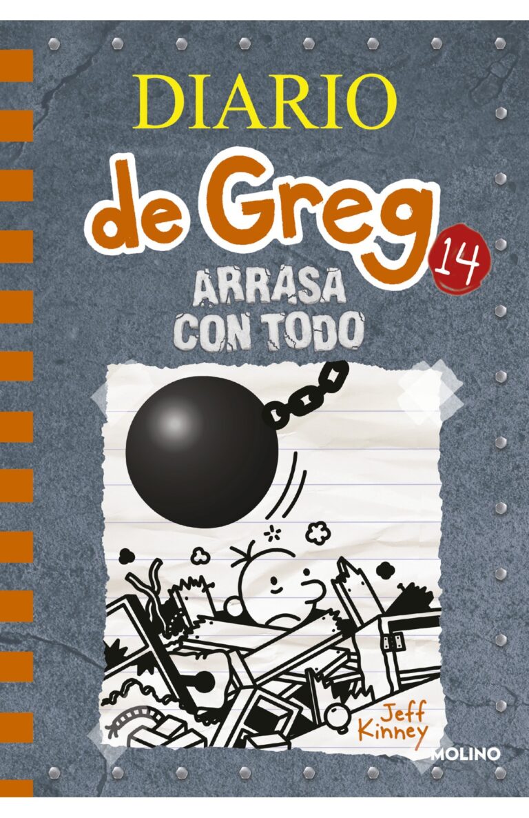 Portada de Diario de Greg 14. Arrasa con todo