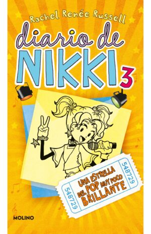 Portada de Una estrella del pop muy poco brillante (Diario de Nikki 3)