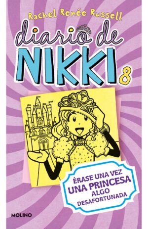 Portada de Érase una vez una princesa algo desafortunada ( Diario de Nikki 8)