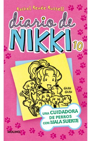 Portada de Una cuidadora de perros con mala pata (Diario de Nikki 10)