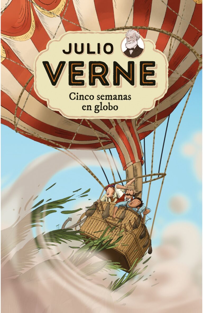 Portada de Cinco semanas en globo