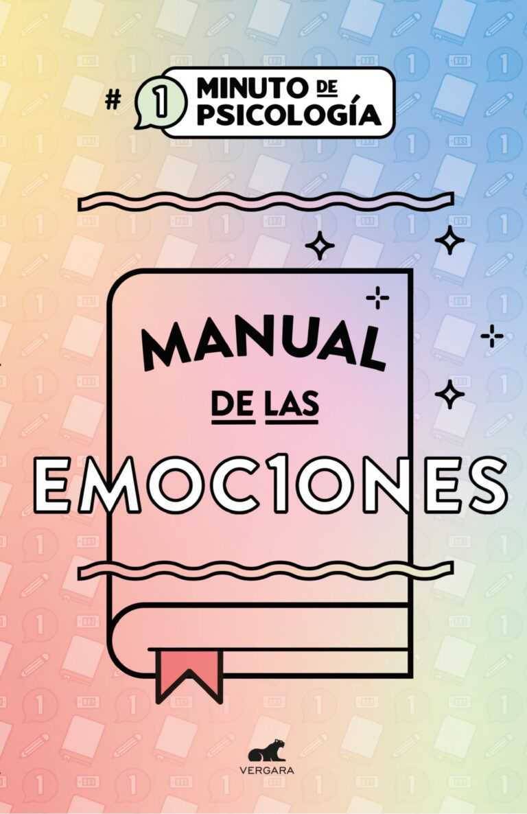 Portada de Manual de las emociones