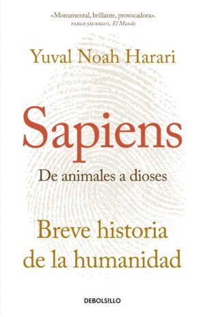 Portada de Sapiens. De animales a dioses