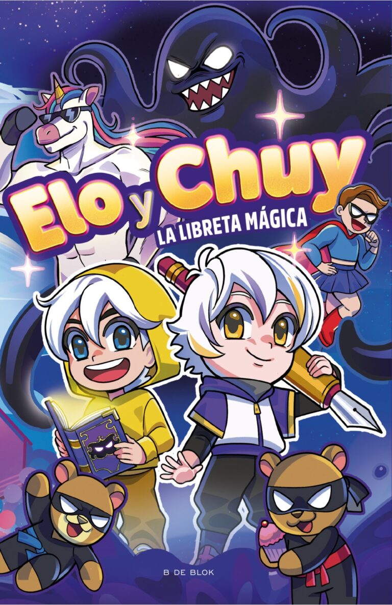 Portada de Elo y Chuy. La libreta mágica