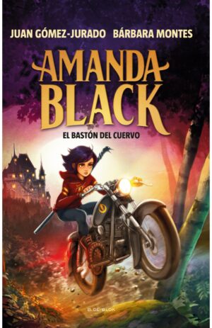 Portada de Amanda Black 7 - El bastón del cuervo