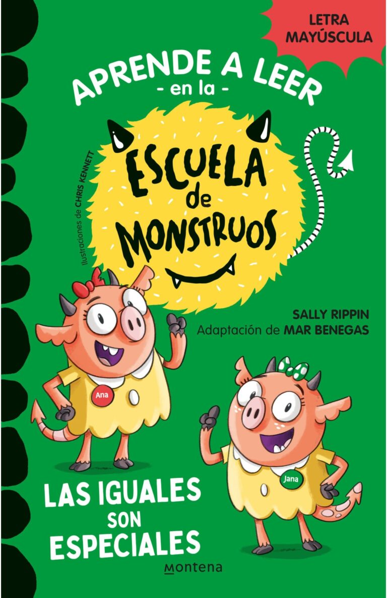 Portada de Aprender a leer en la Escuela de Monstruos 3 - Las iguales son especiales