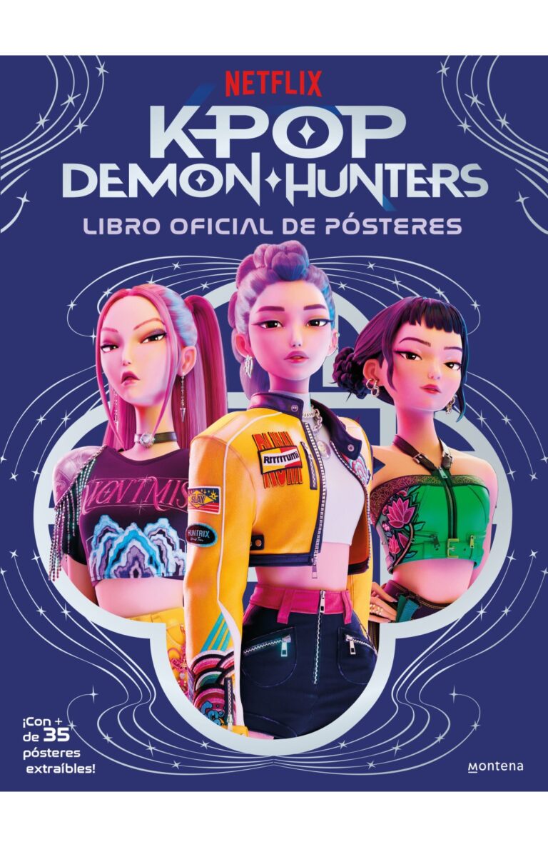 Portada de KPop Demon Hunters: Libro oficial de pósteres