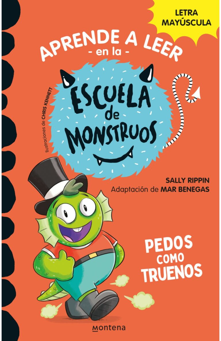 Portada de Aprender a leer en la Escuela de Monstruos 7 - Pedos como truenos