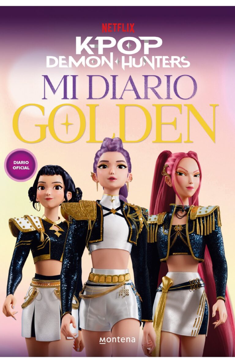 Portada de KPop Demon Hunters - Mi diario golden