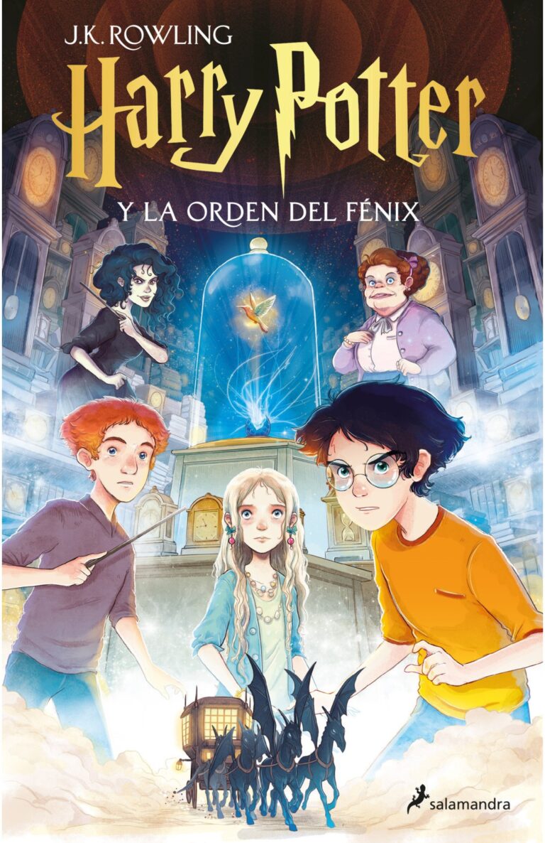 Portada de Harry Potter y la Orden del Fénix (Harry Potter edición ilustrada 5)