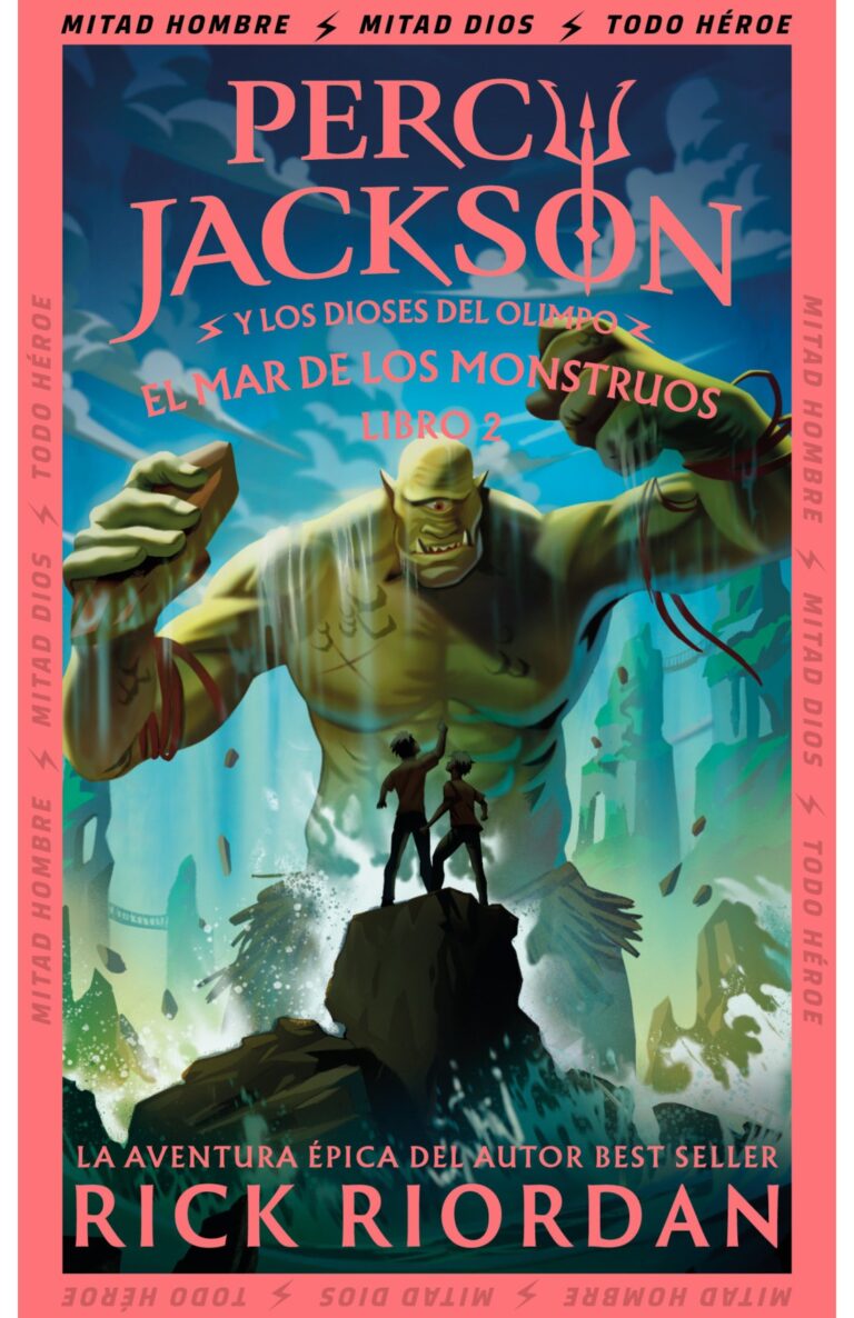Portada de El mar de los monstruos. Percy Jackson y los dioses del Olimpo II