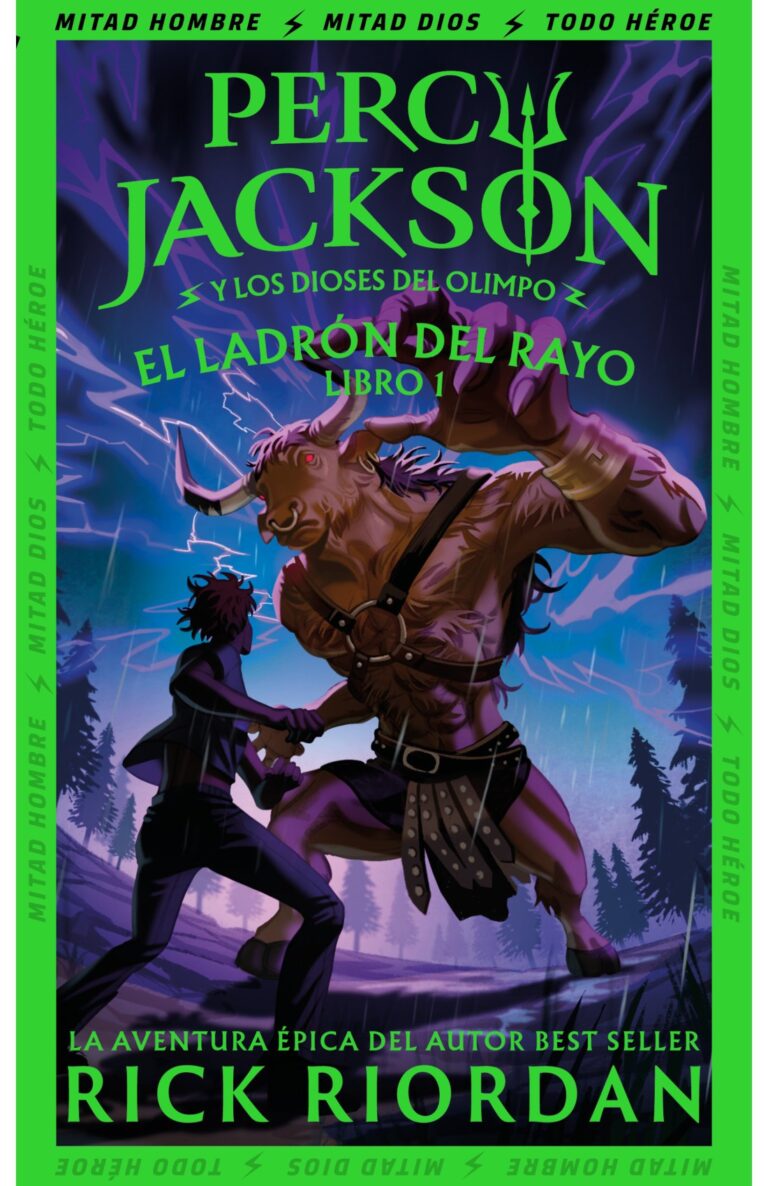 Portada de El ladrón del rayo (Percy Jackson y los dioses del Olimpo 1) (Percy Jackson y los dioses del Olimpo 1)