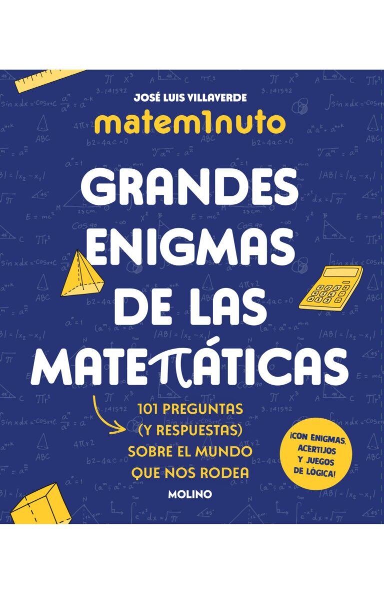 Portada de Matem1nuto. Grandes enigmas de las matemáticas (Colección Grandes enigmas)