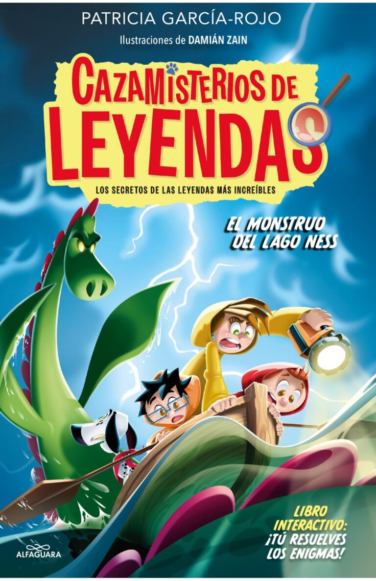 Portada de Cazamisterios de leyendas 1 - El monstruo del lago Ness