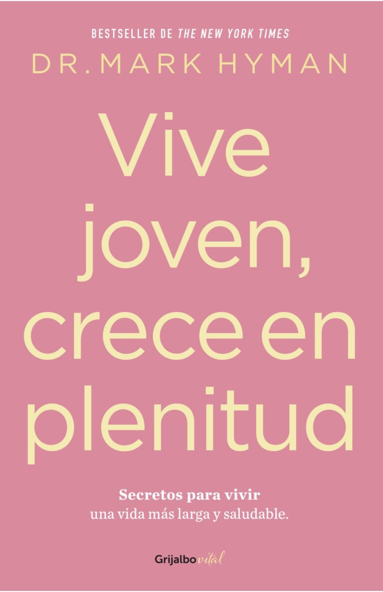 Portada de Vive joven, crece en plenitud