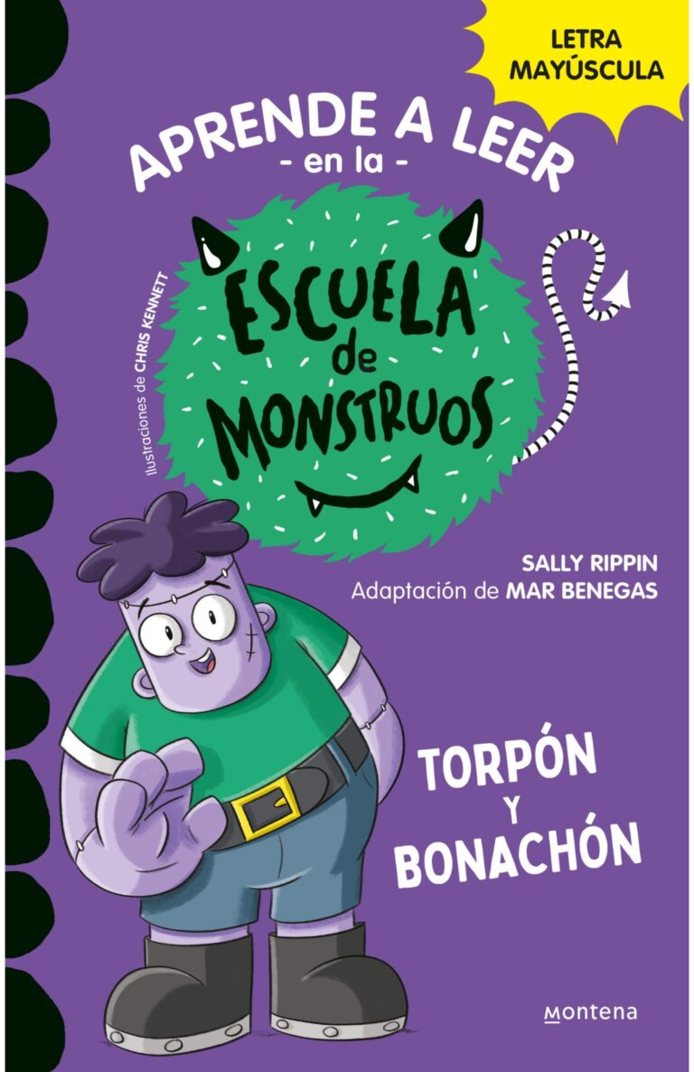 Portada de Aprender a leer en la Escuela de Monstruos 9 - Torpón y bonachón