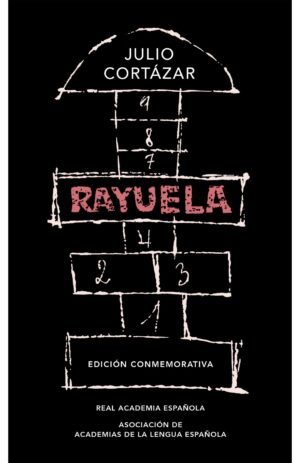 Portada de Rayuela (Edición conmemorativa de la RAE y la ASALE)