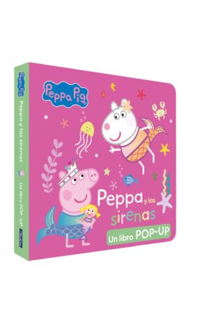 Portada de Peppa Pig. Libro Pop-Up - Peppa y las sirenas