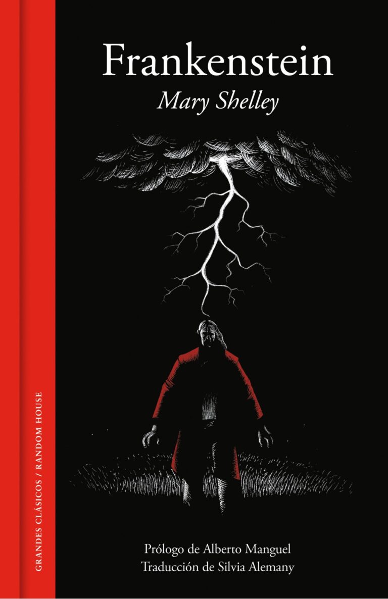 Portada de Frankenstein o el moderno Prometeo (edición cantos tintados)