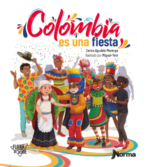Portada de Colombia es una fiesta – Norma