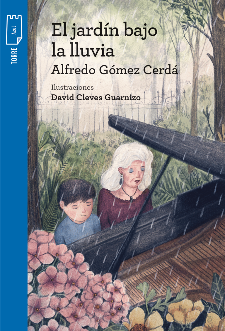 Portada de El jardín bajo la lluvia – Norma