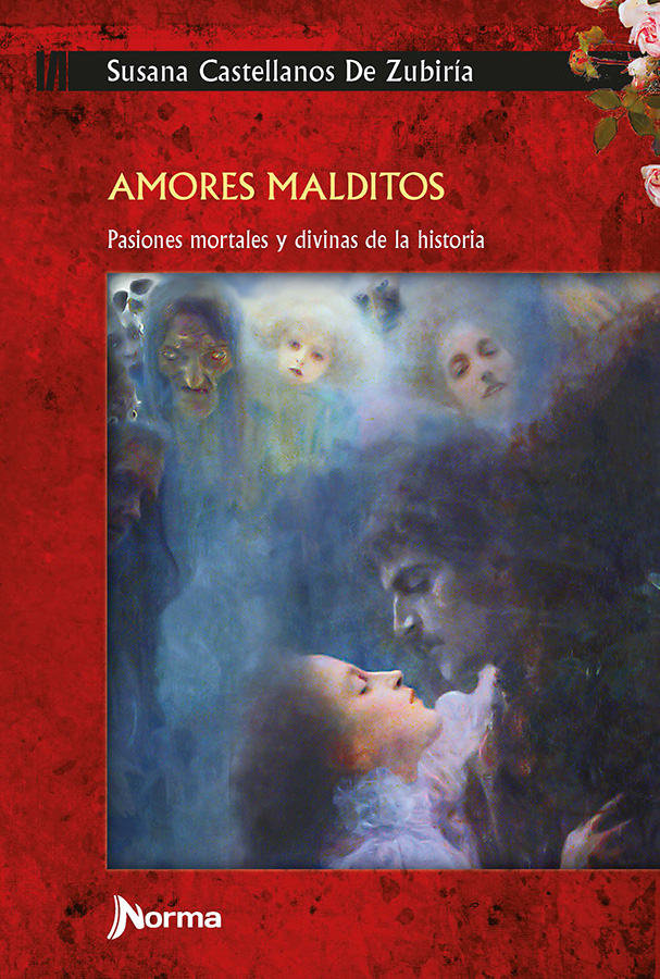 Portada de Amores malditos – Norma