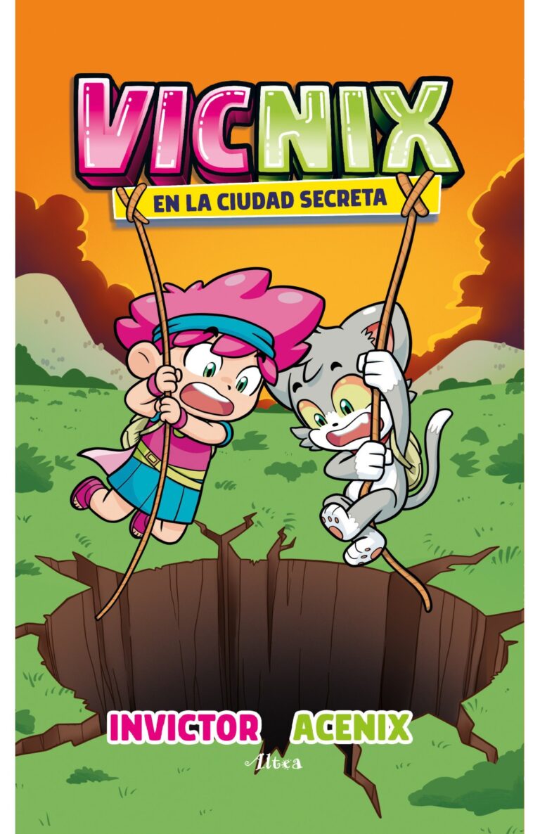Portada de Vicnix en la ciudad secreta (Invictor y Acenix 2)