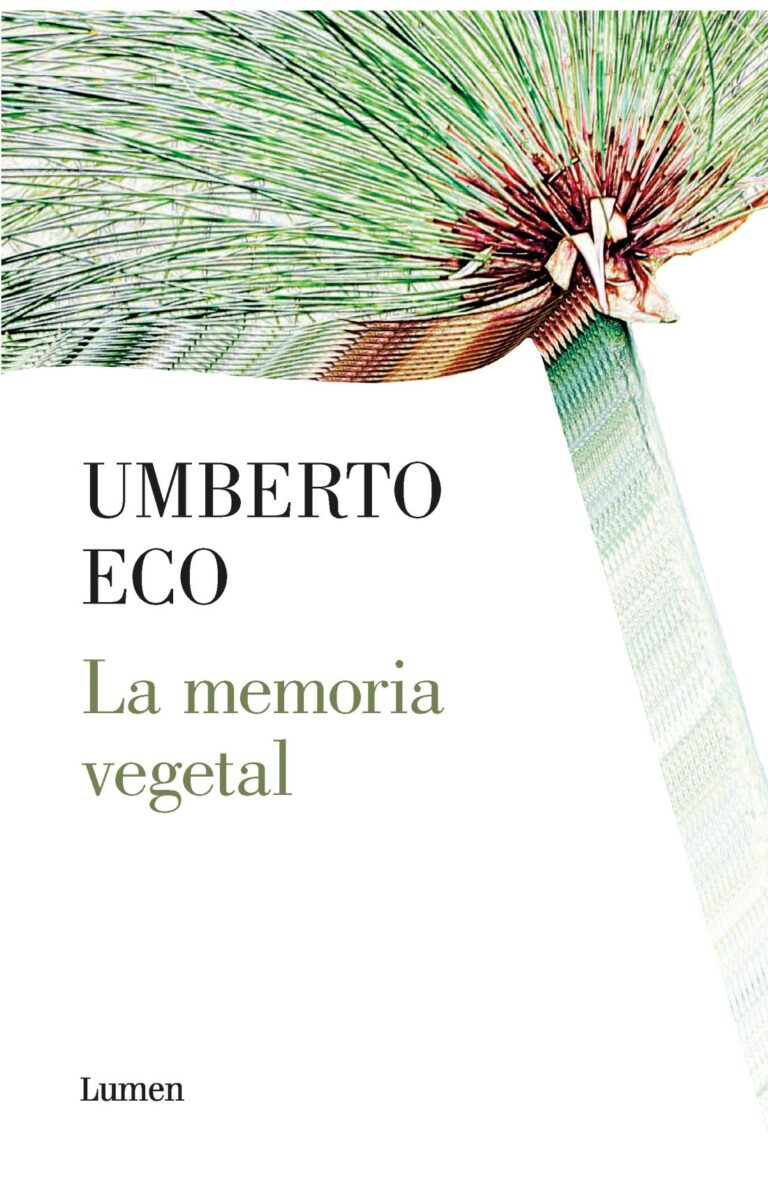 Portada de La memoria vegetal