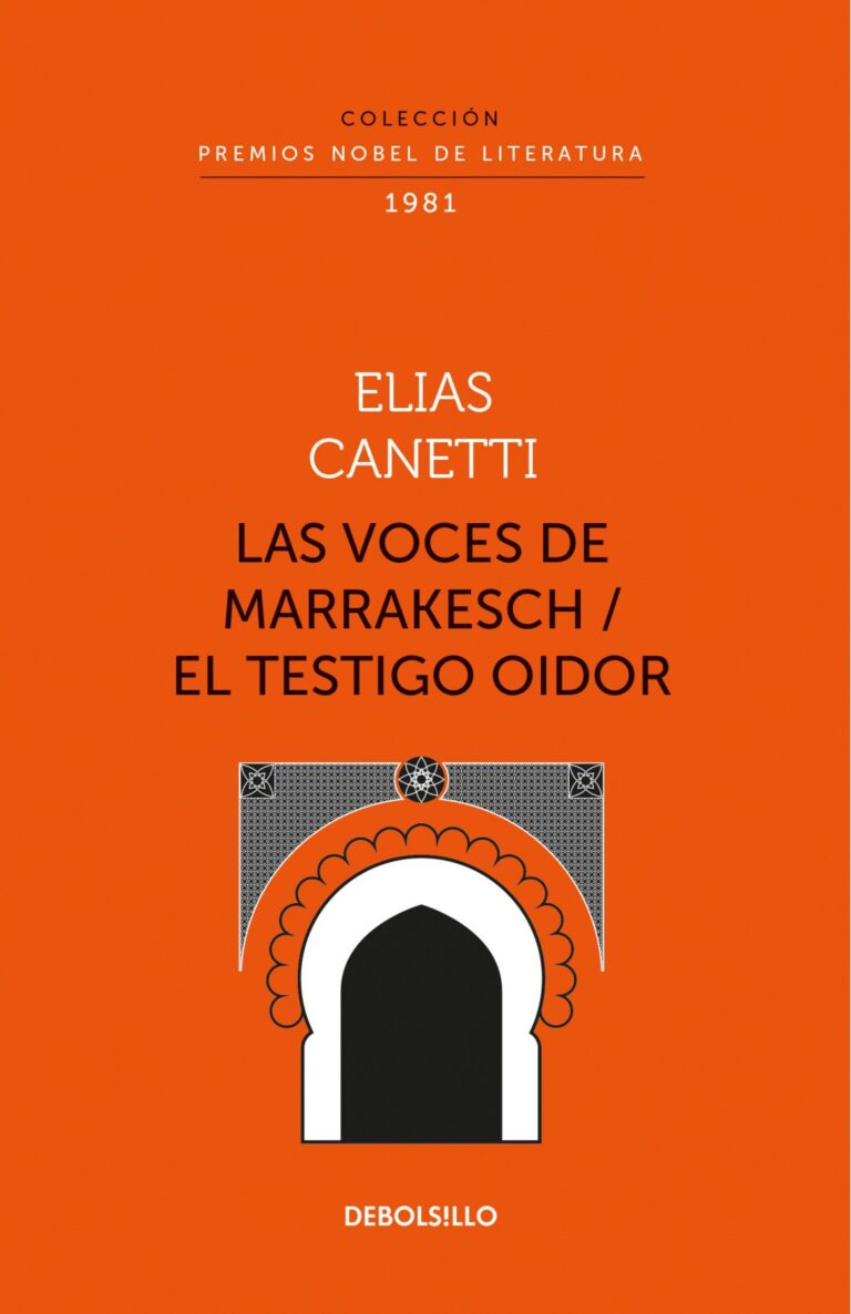 Portada de Las voces de Marrakech (Colección Premios Nobel de Literatura)