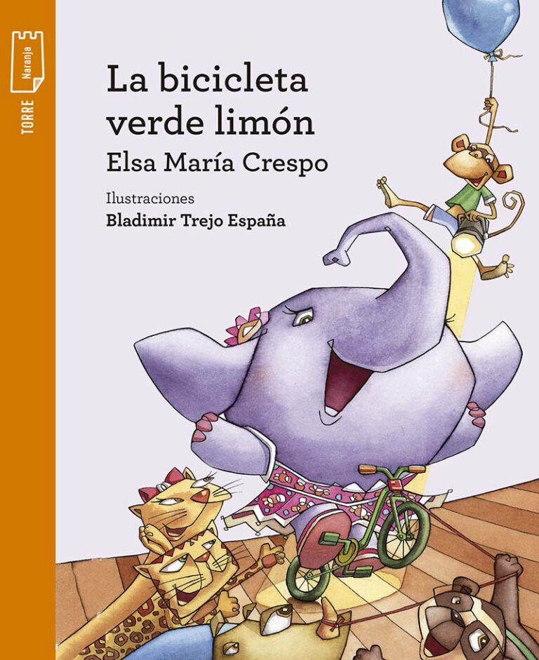 Portada de La bicicleta verde limón – Norma
